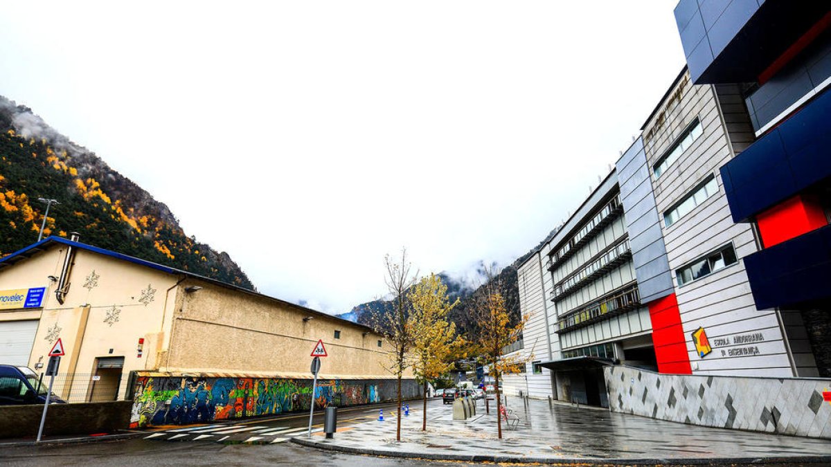 Escola andorrana de Santa Coloma.