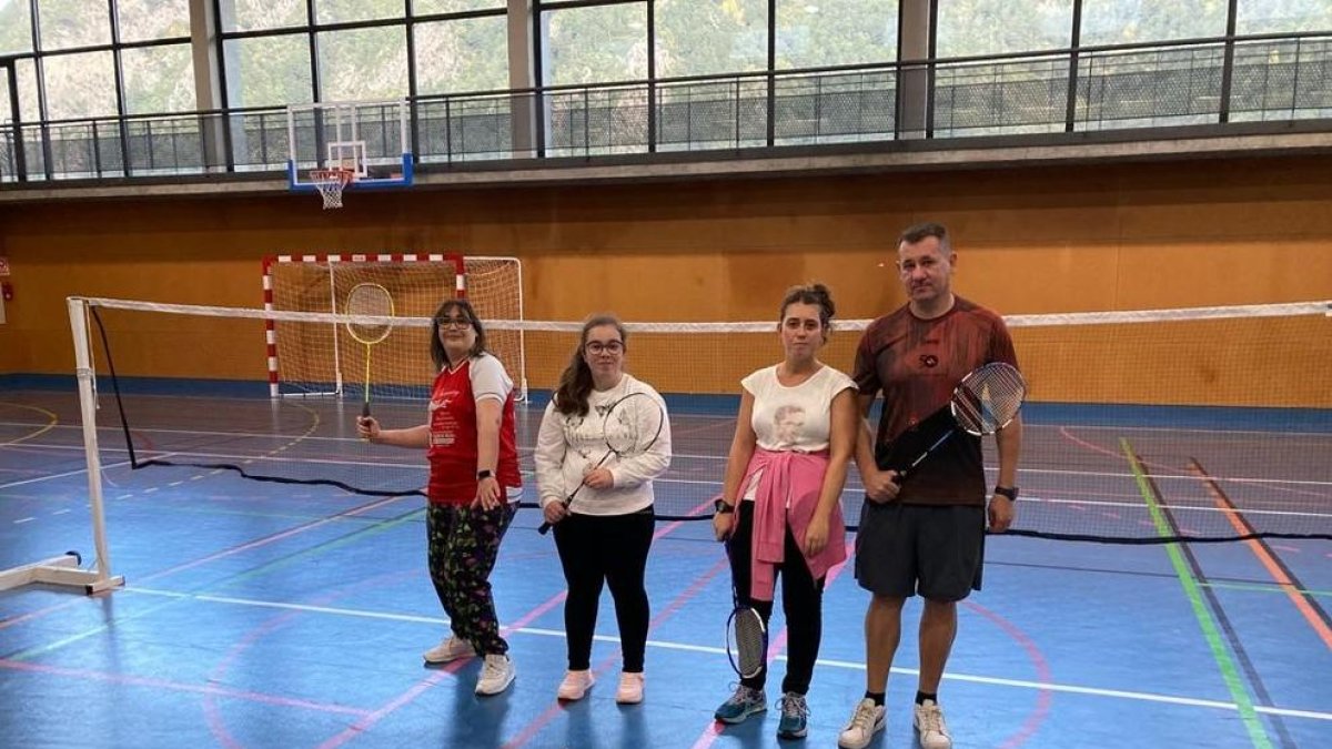 Special Olympics participa en el campionat territorial de bàdminton