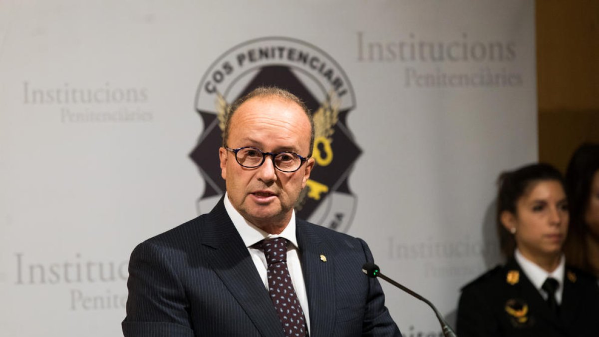 El ministre de Justícia i Interior, Josep Maria Rossell.