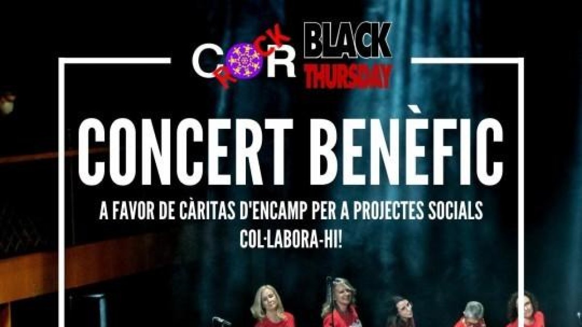 Concert benèfic Cor Rock i Black Thursday