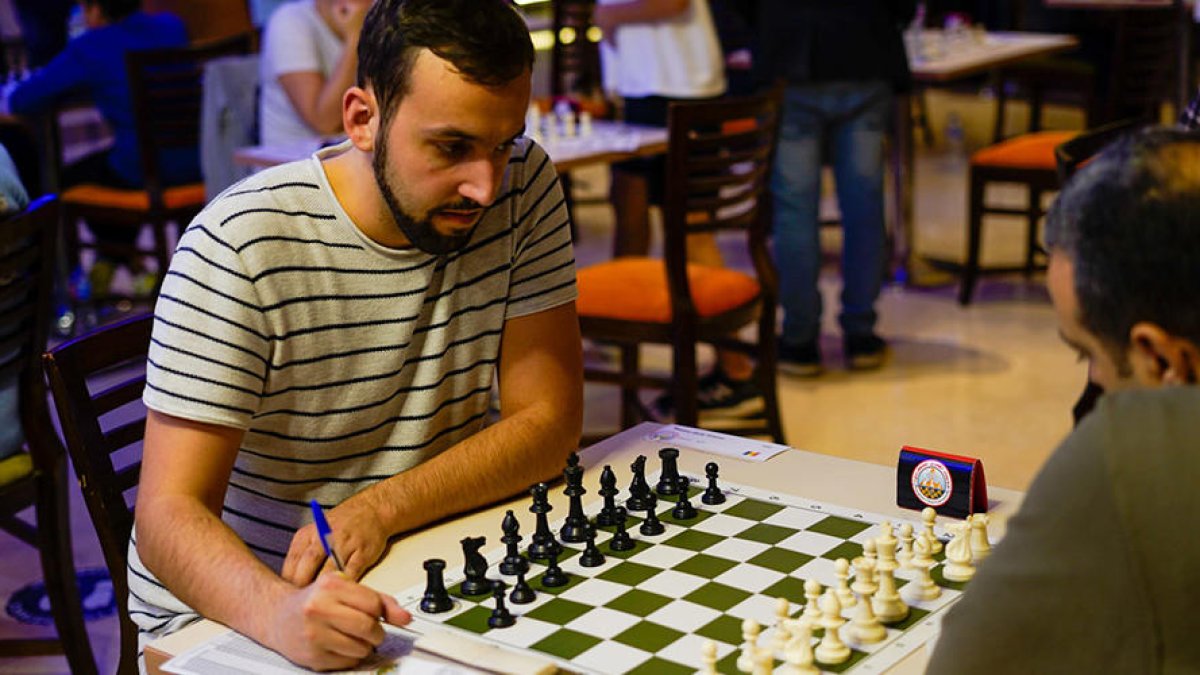 Esteve Mateu Guiu al 12è Campionat del Mediterrani celebrat a El Caire.