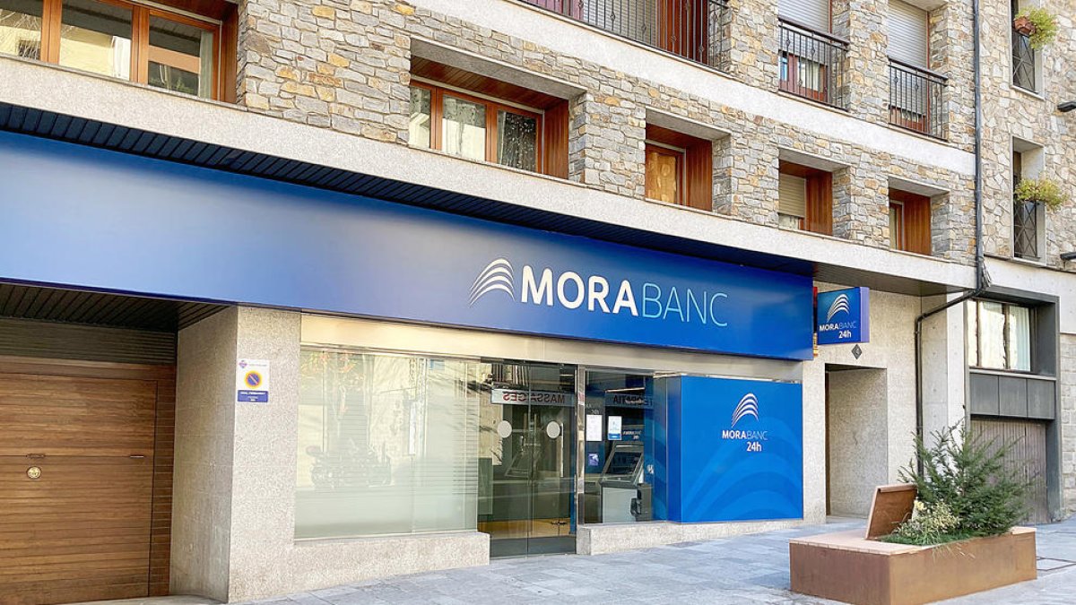 Una de les noves oficines de Morabanc a Encamp.