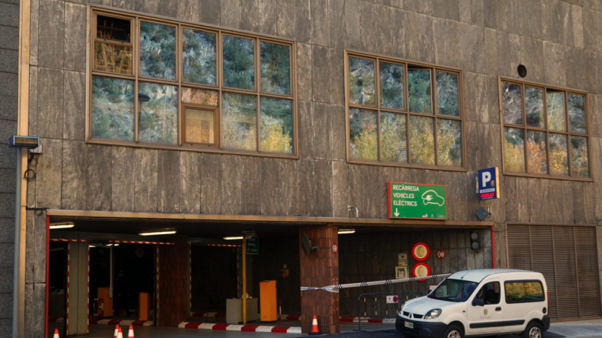 L'aparcament de Sant Julià