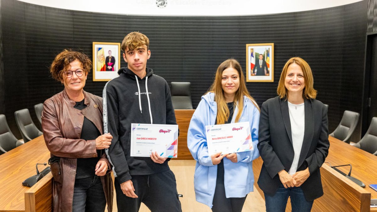 Entrega dels certificats