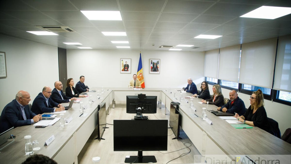 Reunió del Consell Econòmic i Social convocada per Govern