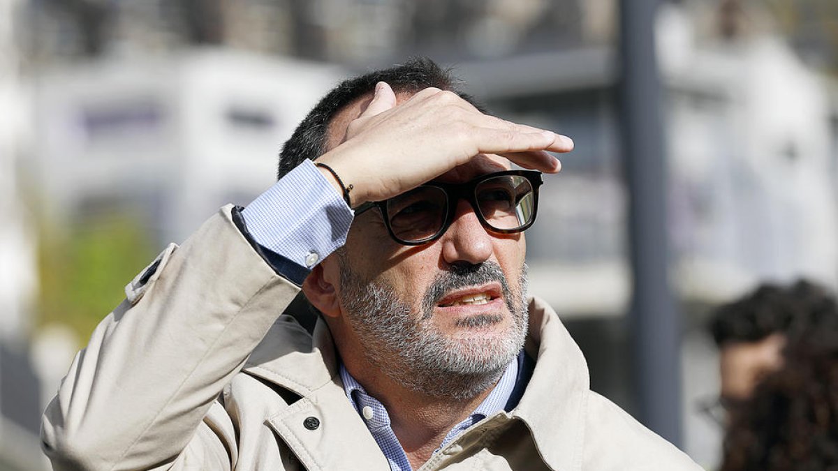 El ministre de Territori i Habitatge, Víctor Filloy.