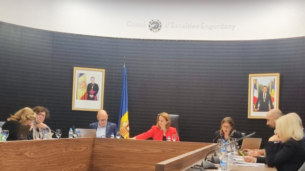Sessió de consell de comú d'Escaldes-Engordany