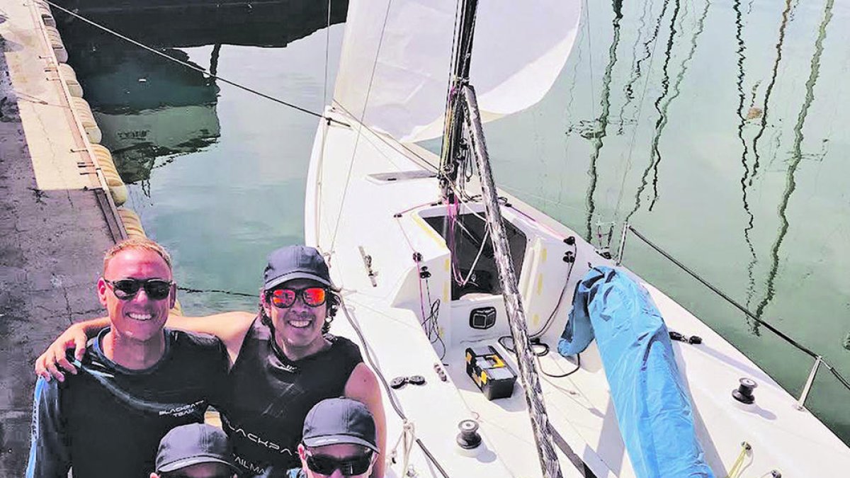 Els integrants de la tripulació.