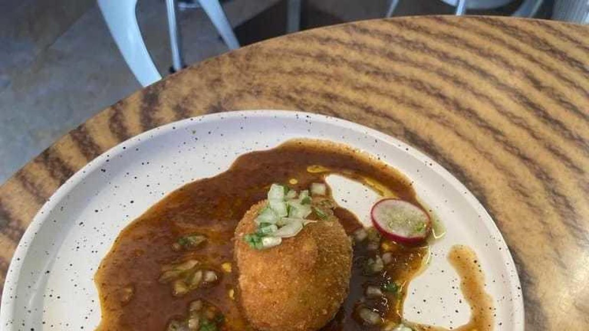 La tapa guanyadora: mos d'arancini de