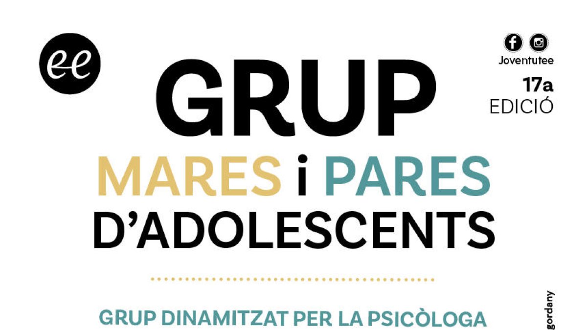 La 17a edició del grup mares i pares d'adolescents