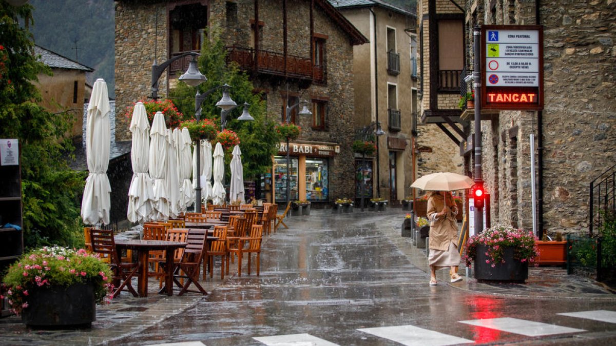 El Carrer Major d'Ordino.
