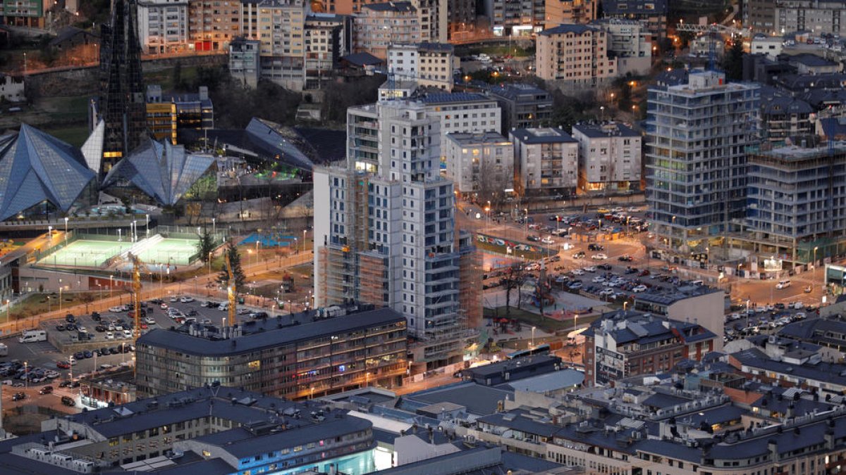 Una torre de luxe a Escaldes-Engordany.