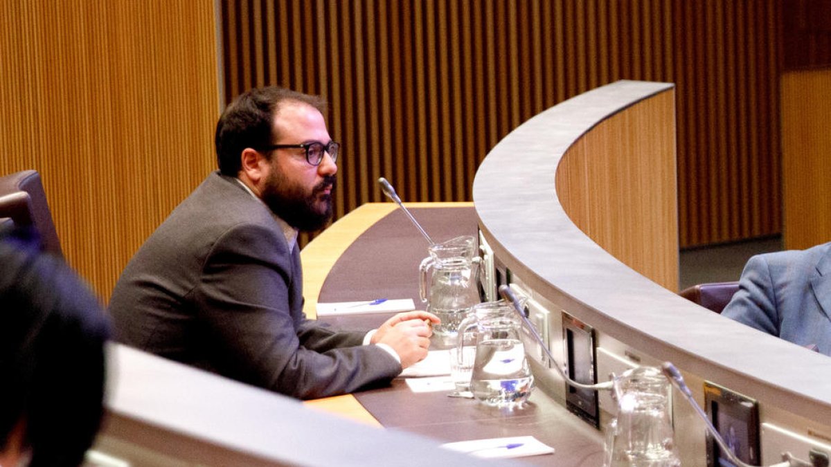 El conseller del PS Carles Sánchez.