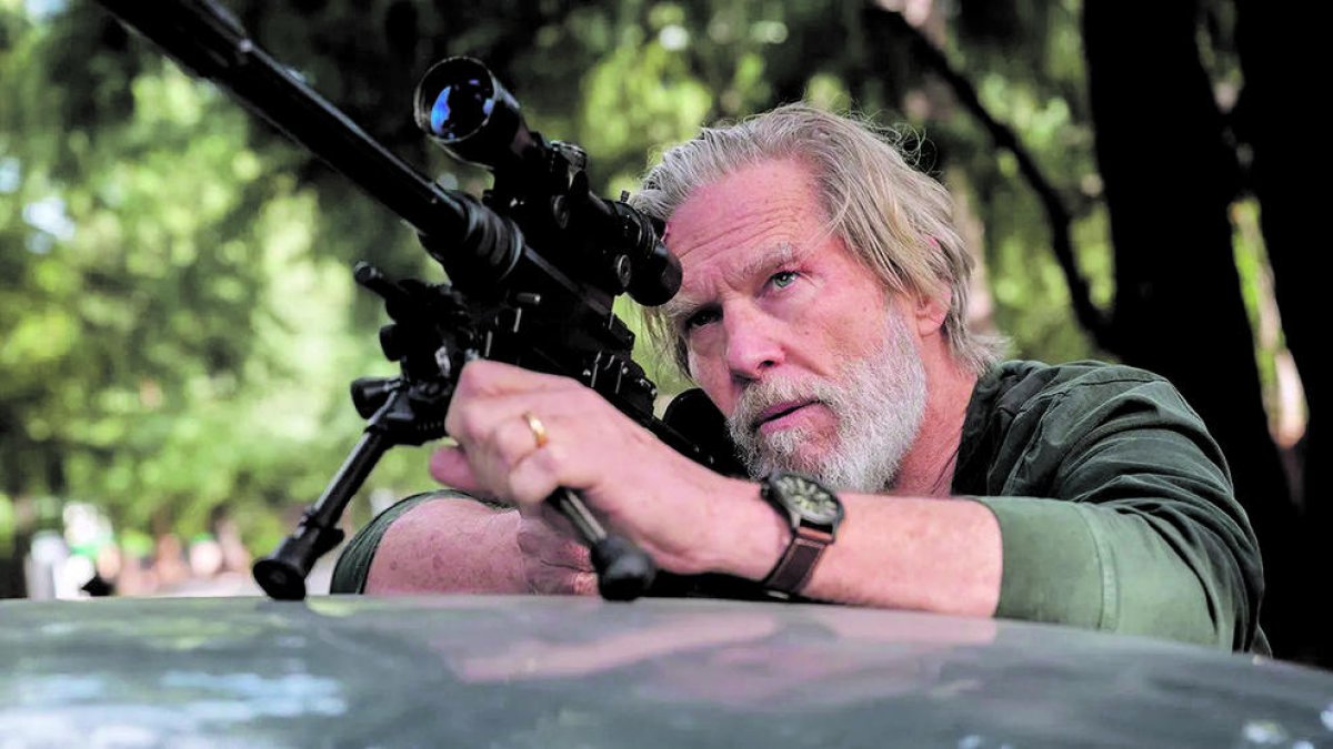 Jeff Bridges en un moment de 'The Old Man'.