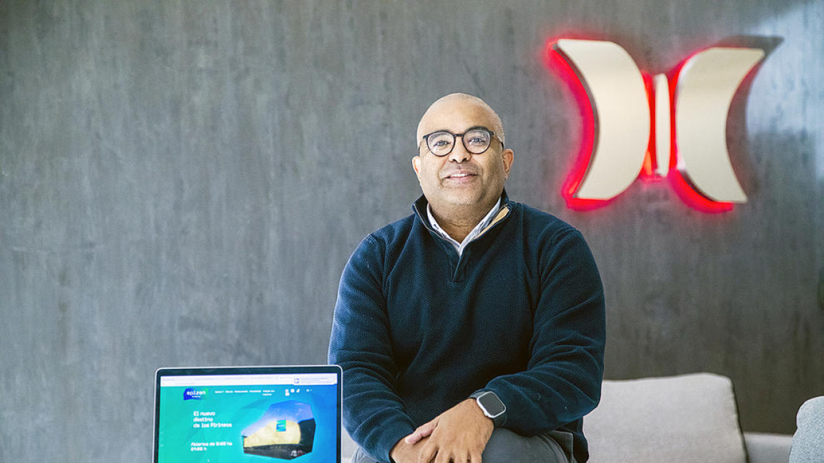 Víctor Muakuku, director d'organització i sistemes del Grup Pyrénées.