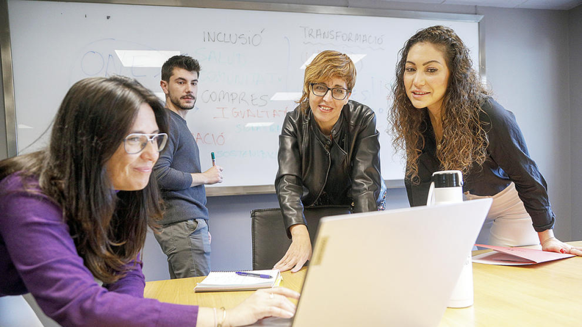 Laly Sánchez, responsable de l'àrea de Cultura de l'oficina de transformació del grup Pyrénées