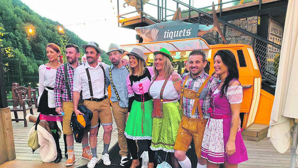 Assistents a l'Oktoberfest.