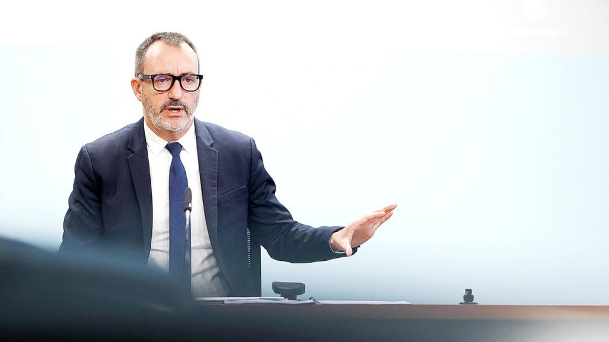 El ministre de Territori i Habitatge, Víctor Filloy.