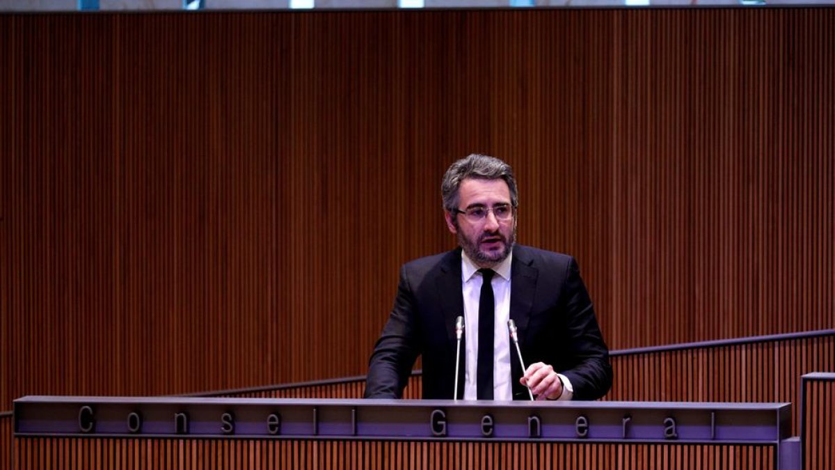 El ministre Jover avui en el Consell General