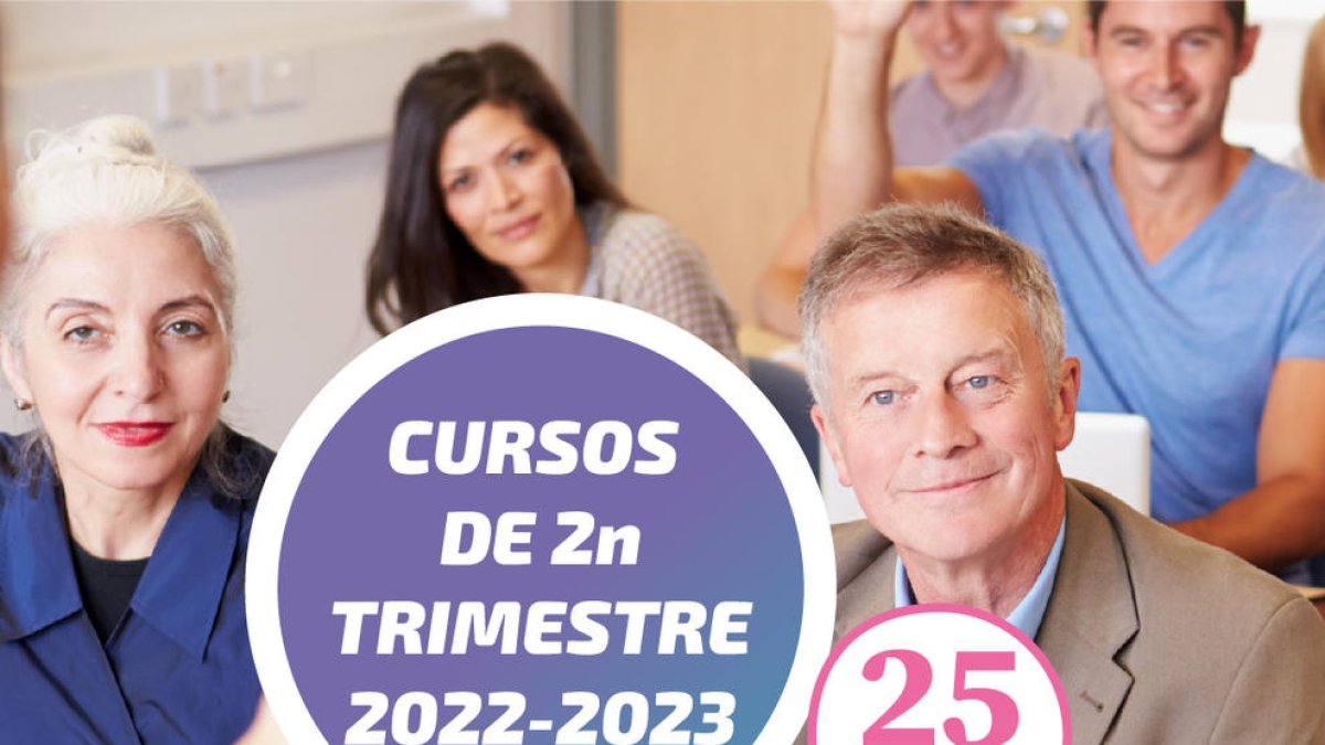 Les formacions es fan al Centre de Formació al Llarg de la Vida de l'1 de desembre del 2022 al 2 de març del 2023