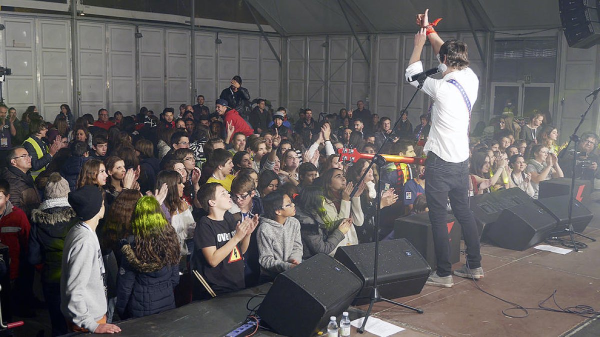 Concert de Teràpia de Shock el 2015.
