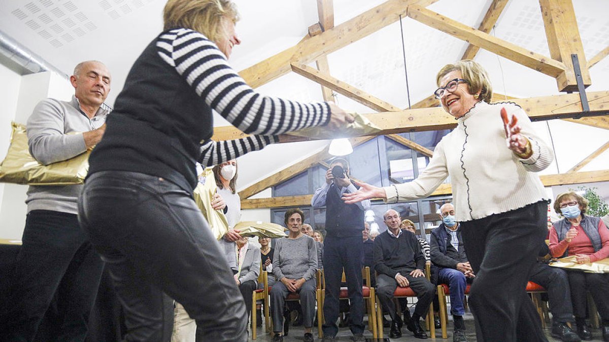 Homenatge als padrins, ahir a la Llar de Lòria.