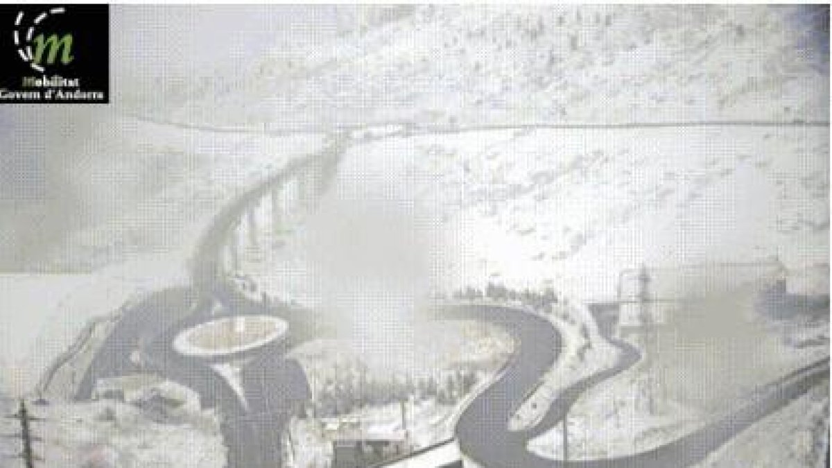 Neu al Pas de la Casa.