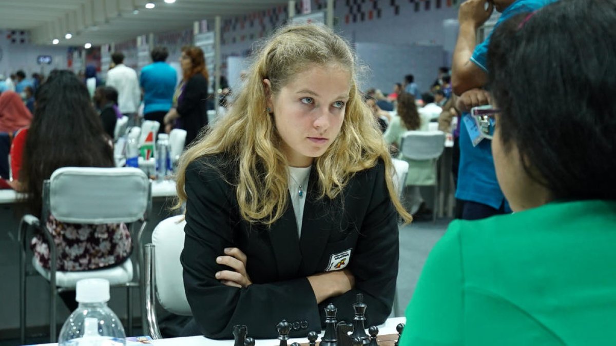 Andrea Henderson, representant andorrana a Mònaco.