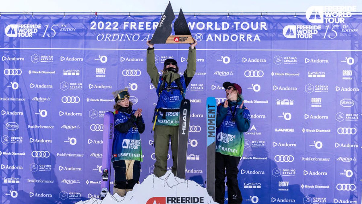 El podi en categoria femenina d'aquest any.