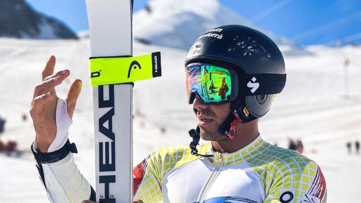 Joan Verdú, amb optimisme de cara al curs.