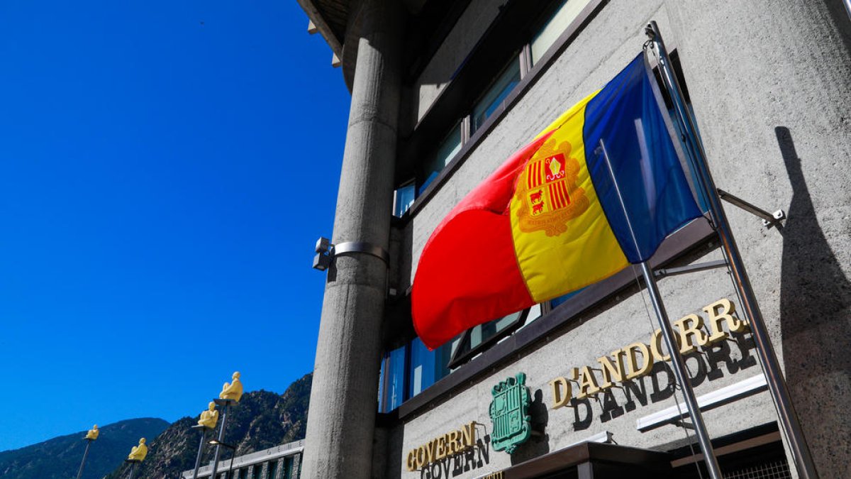 La façana de Govern.