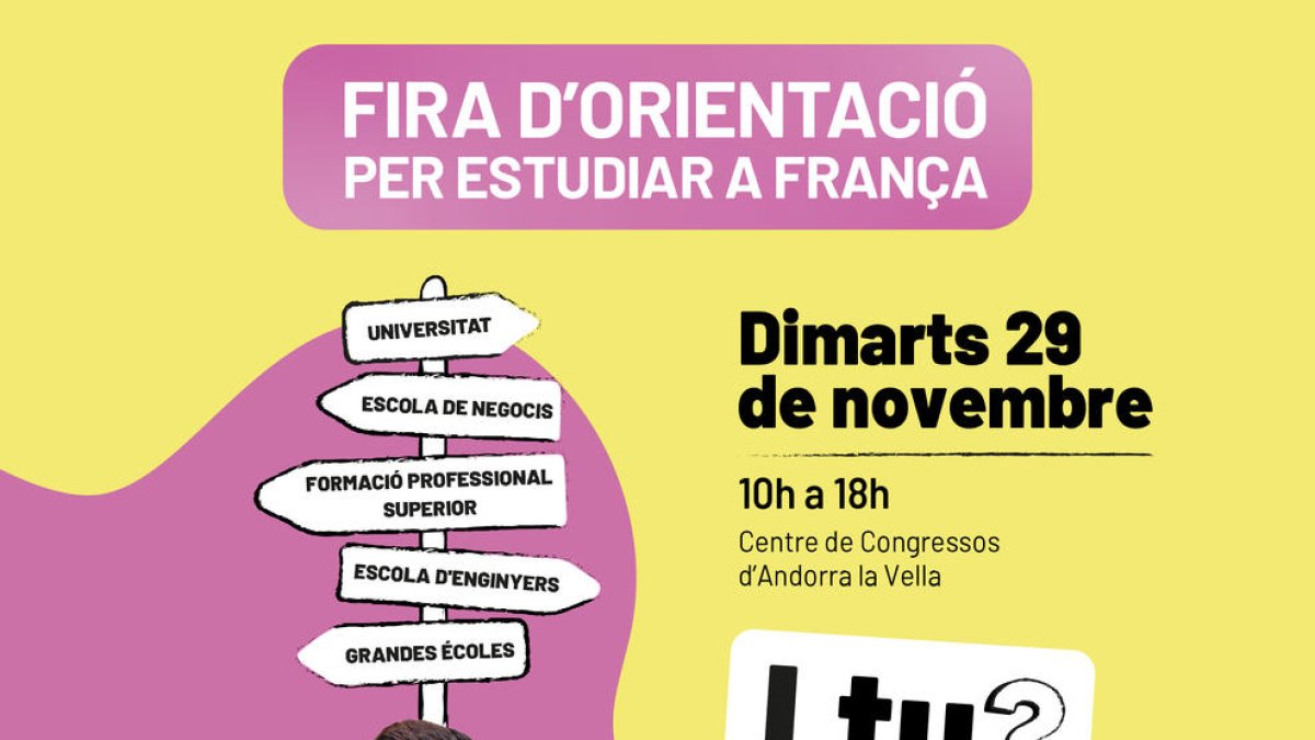 Fira d'orientació als joves per estudiar a França