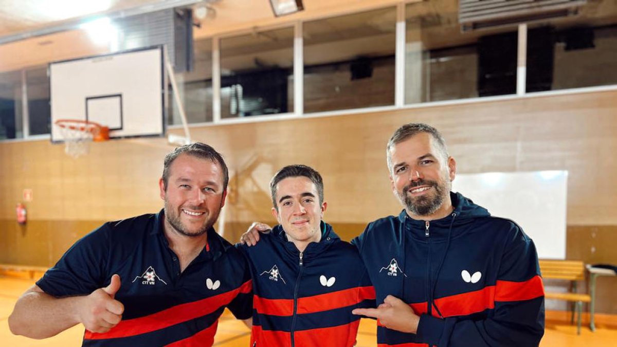 Patrick Rodríguez, Xavier Martínez i Rafael Monzó.