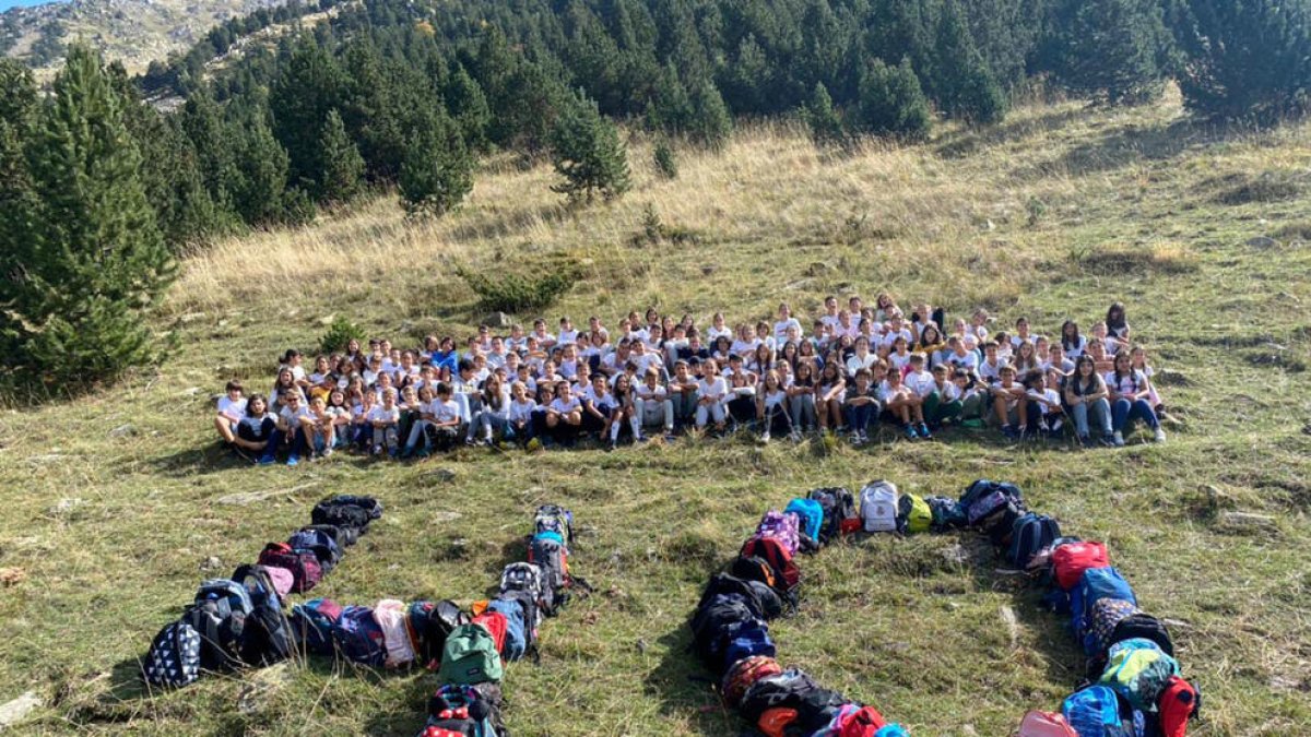 Els alumnes han fet un recull de fotos de les sortides.