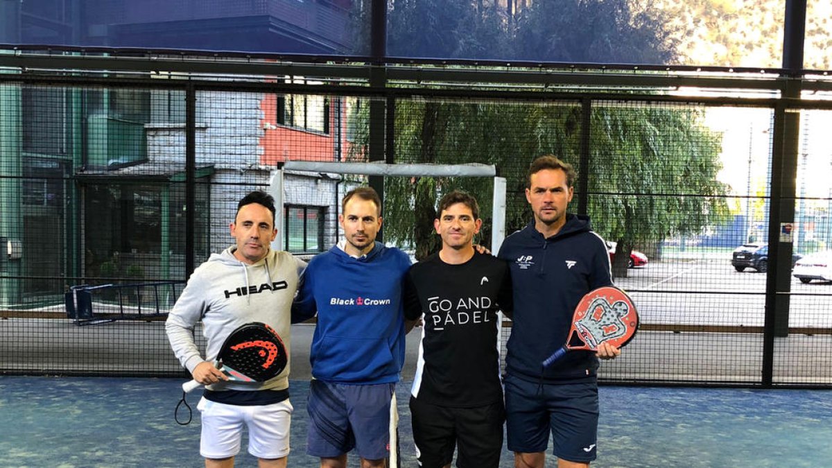 Morales i Poux, a la dreta, van endur-se el triomf.