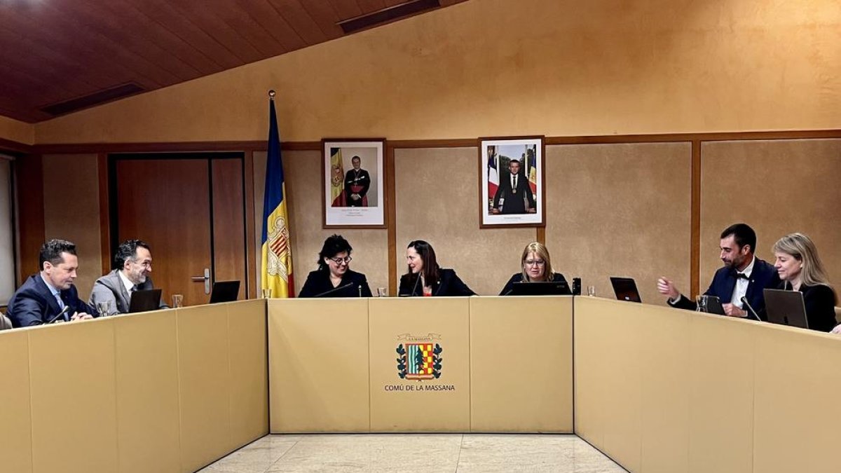 Sessió de comú de la Massana d'aquest matí