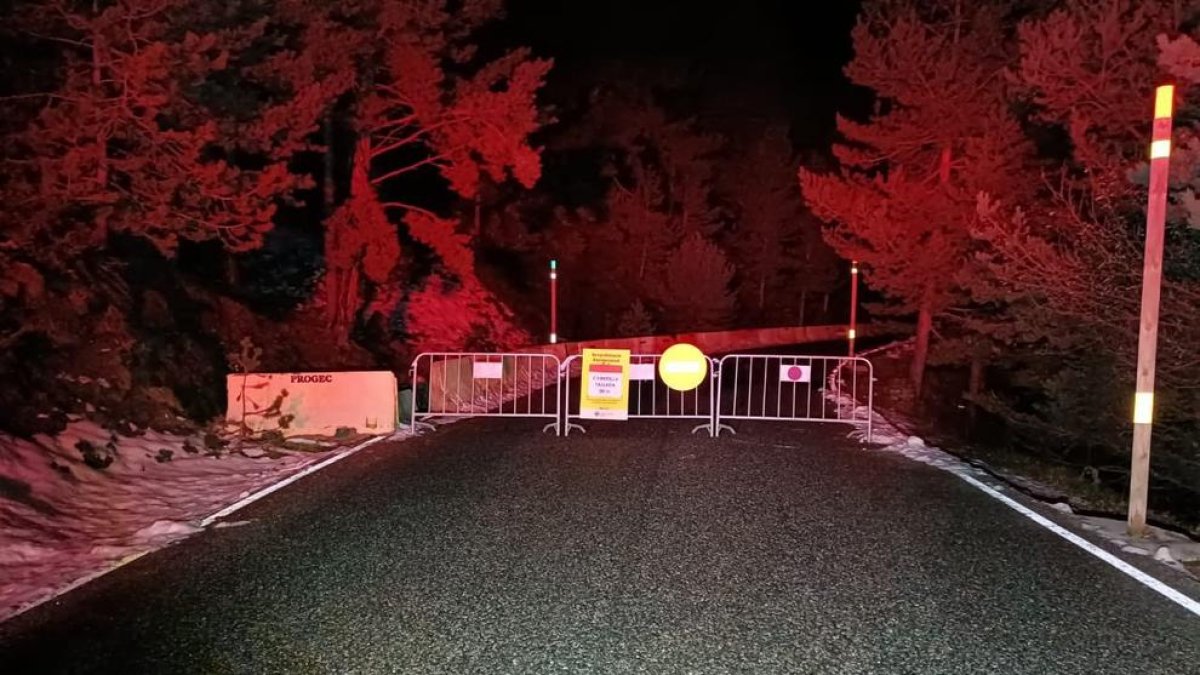Avís del tall a Beixalís aquesta matinada