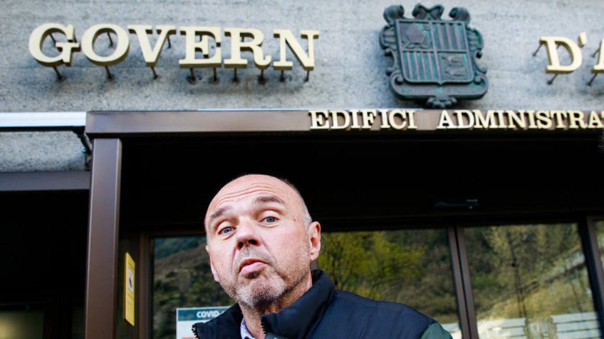 El secretari general de l'USdA, Gabriel Ubach.