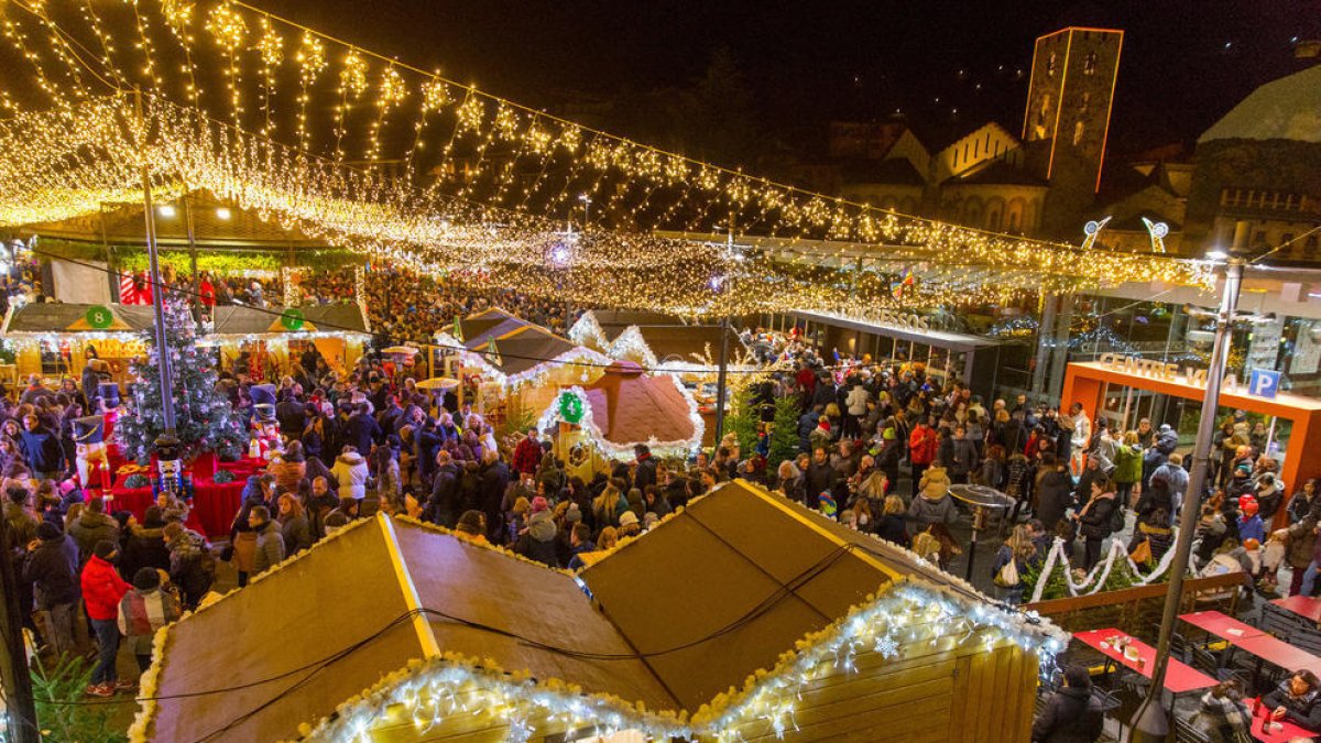 Poblet de Nadal d'Andorra la vella