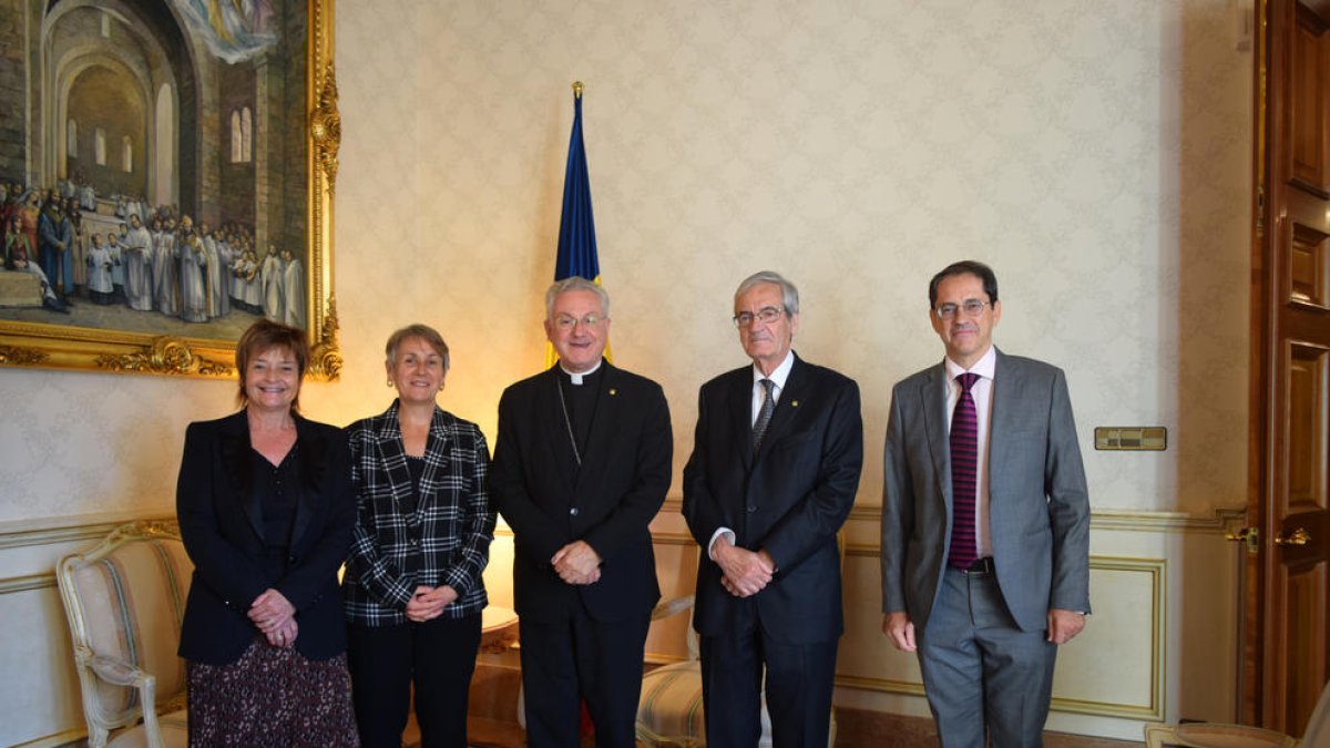 Palmitjavila i Suñé amb Vives, Mauri i Ibáñez.