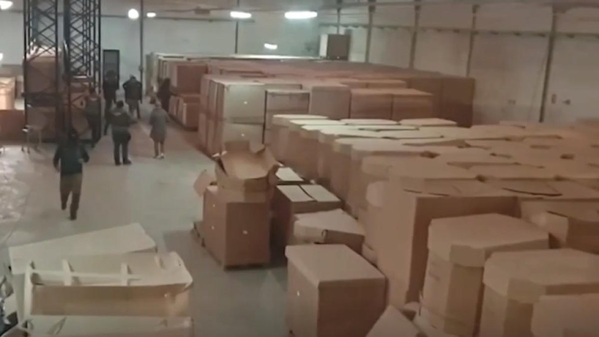 La marihuana empaquetada a València.