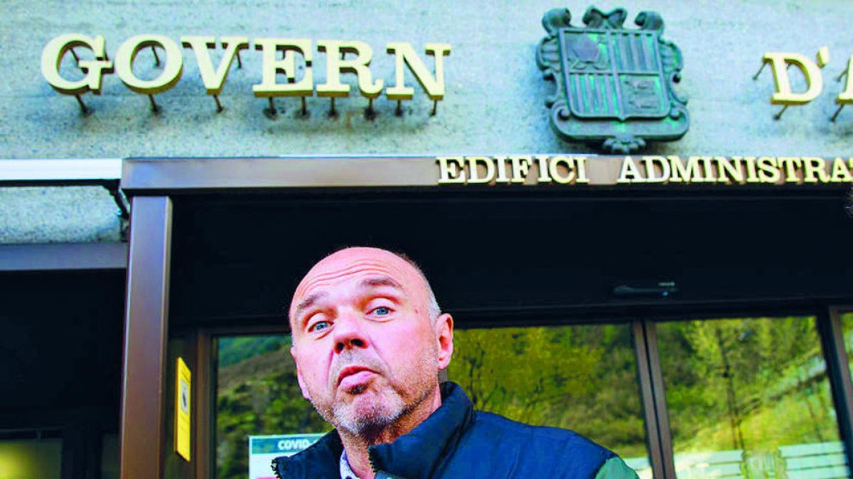El secretari general de l'USdA, Gabriel Ubach.