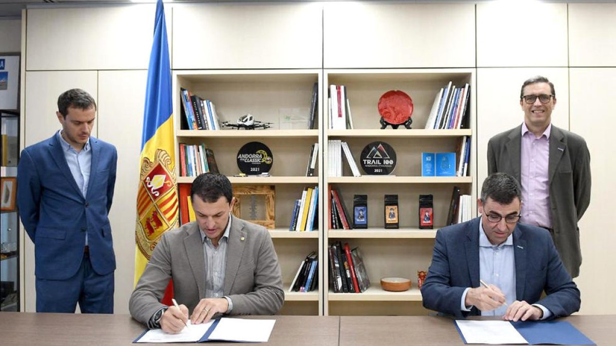 Acord d'Andorra Recerca i Innovació amb Eurecat