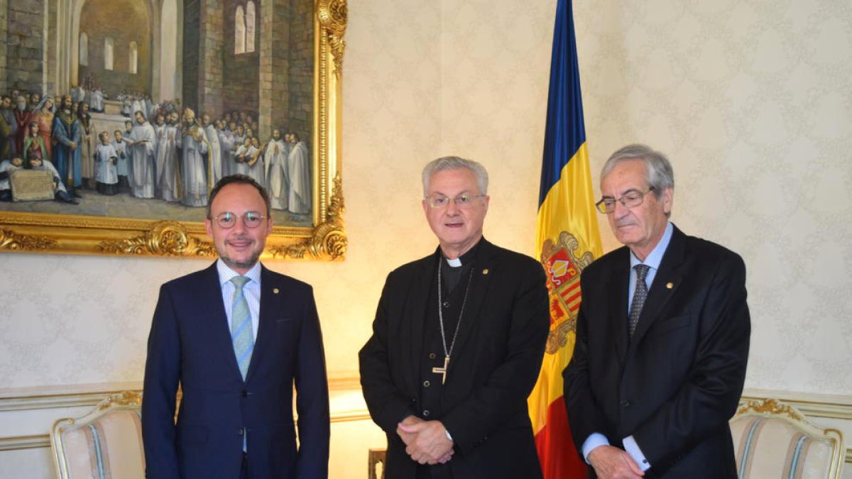Reunió del Copríncep Episcopal amb Espot