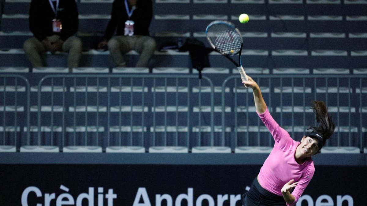 Oceane Dodin va imposar-se a Anastasia Zakharova.