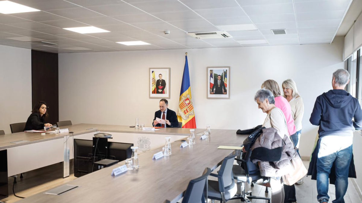 Espot es reuneix amb l'Associació Marc GG