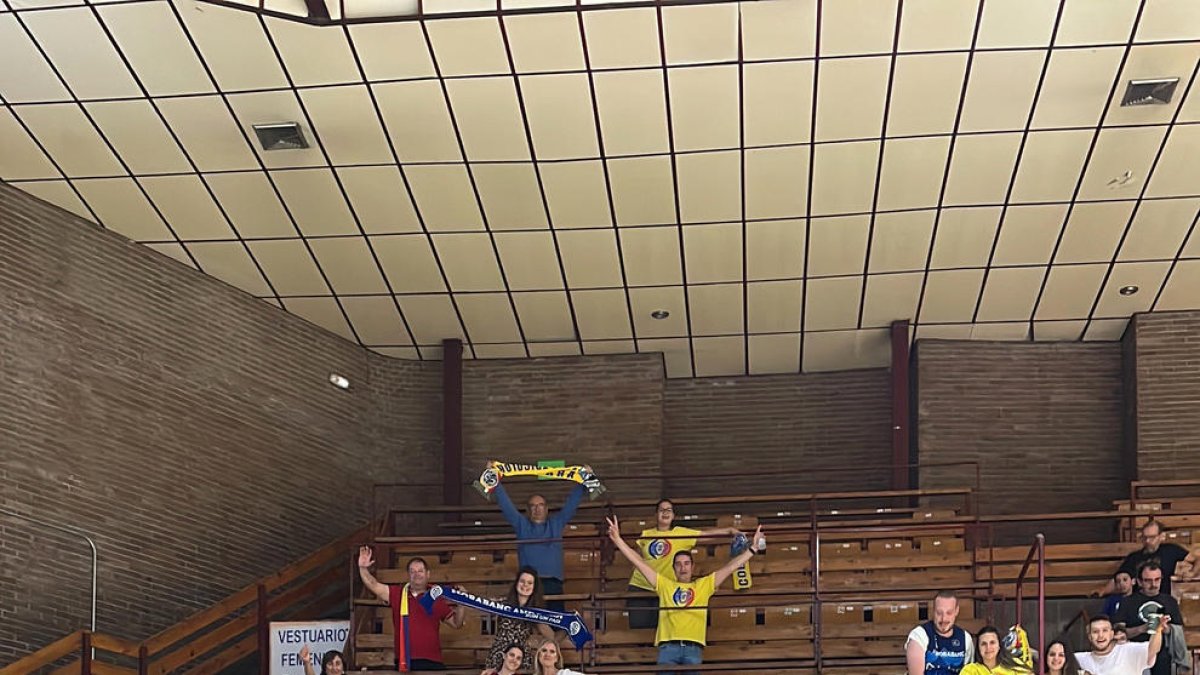 L'afició va gaudir de la victòria a Albacete.