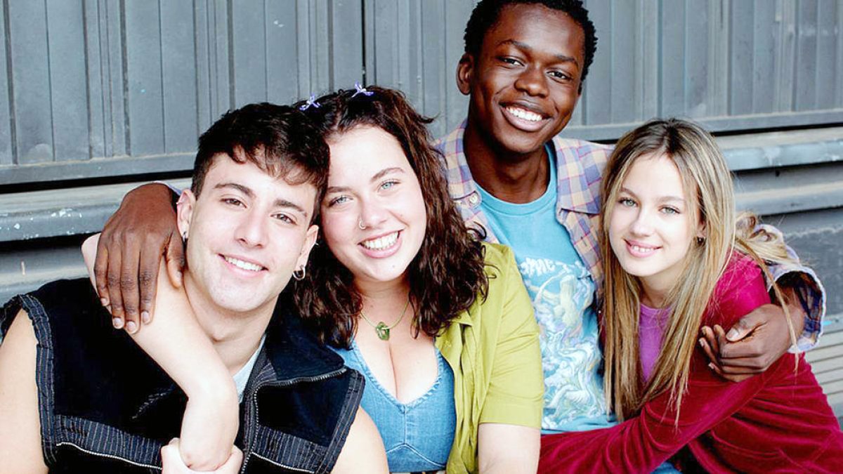 Els quatre protagonistes de 'Red Flags', que ja ha començat a rodar-se.