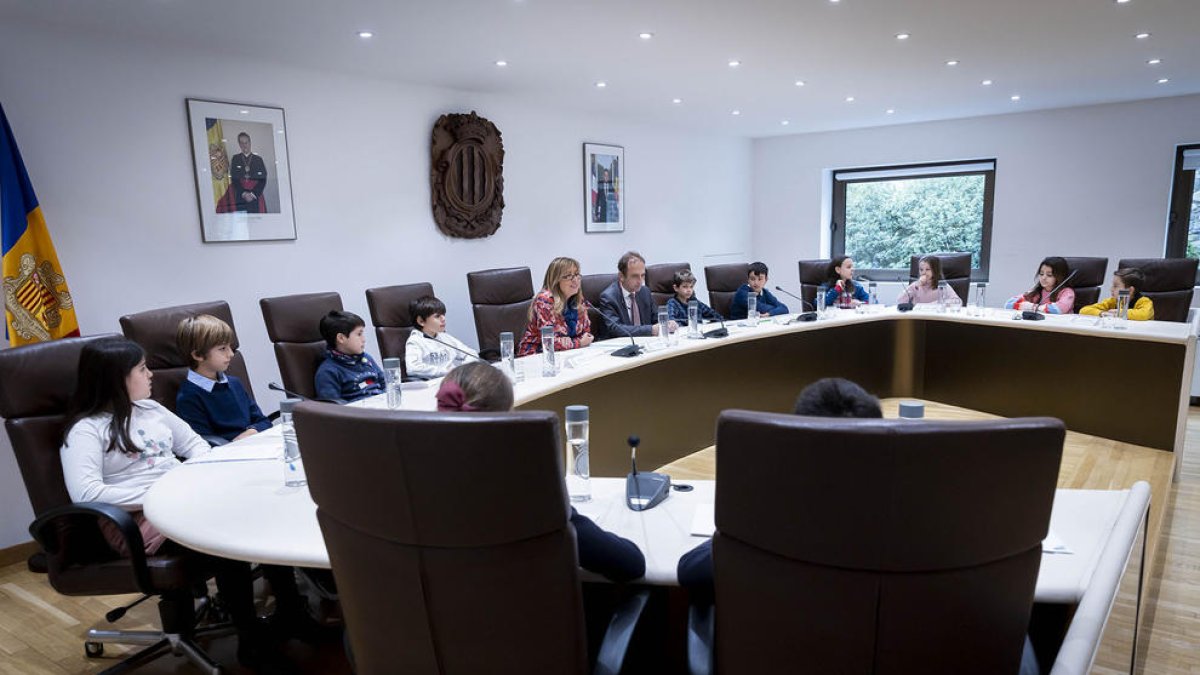 Constitució el nou Consell d'Infants d'Andorra la Vella