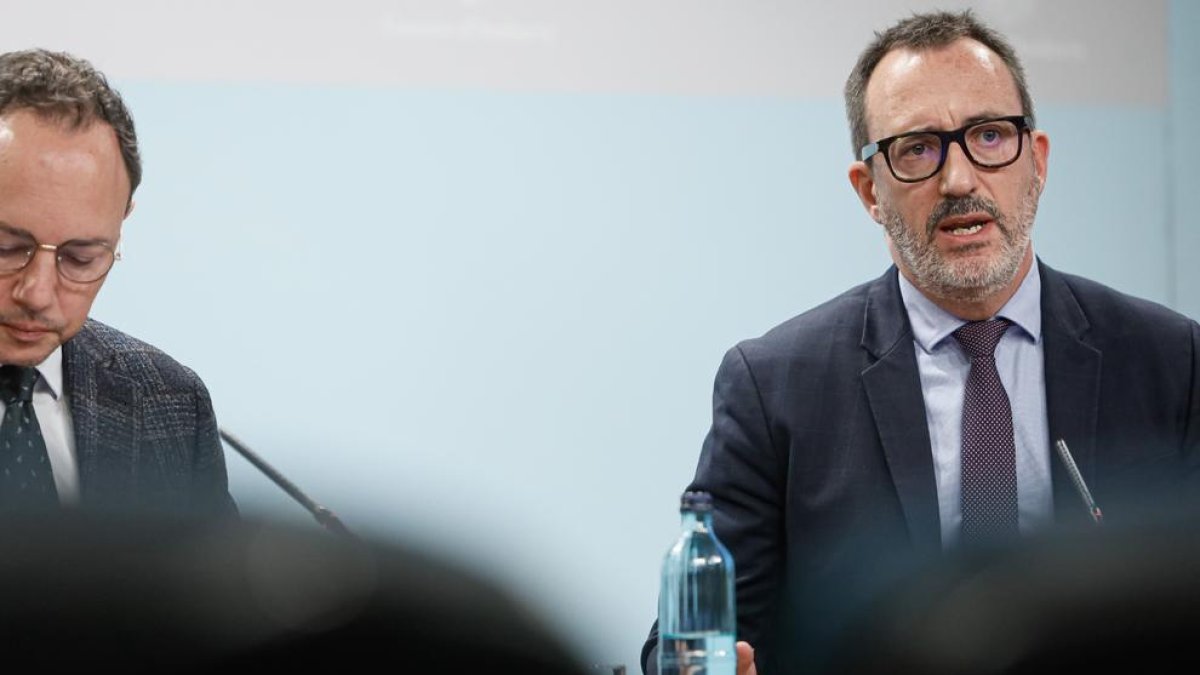 Víctor Filloy ha comparegut avui amb el cap de Govern